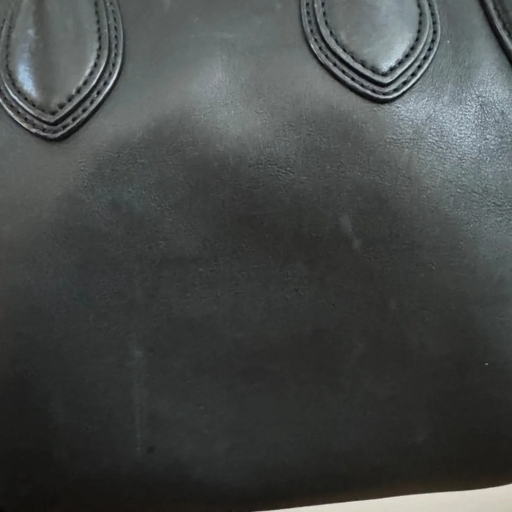 CELINE Smooth Calfskin Mini Luggage Black - Picture 4 of 7